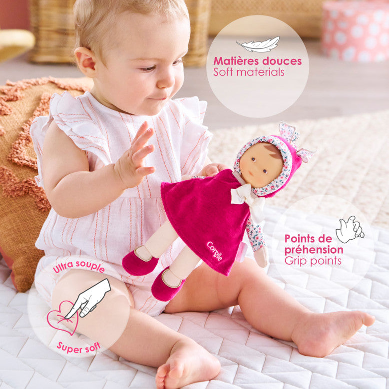 Corolle Mon Doudou - Miss Rose Grenadine Doll 25cm