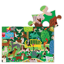 eeBoo 100pc - Dogs at Play Puzzle