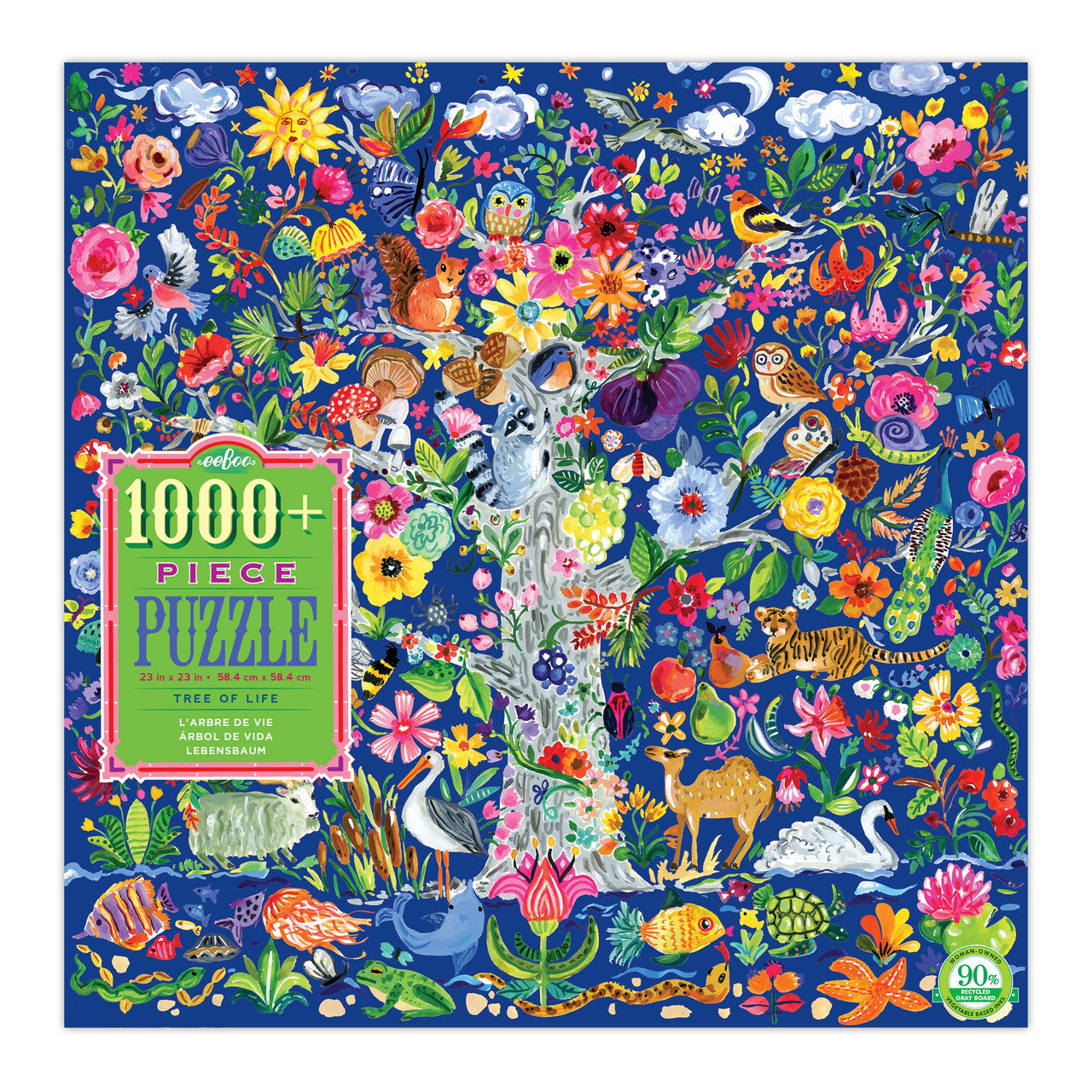 eeBoo 1000pc - Tree of Life Puzzle