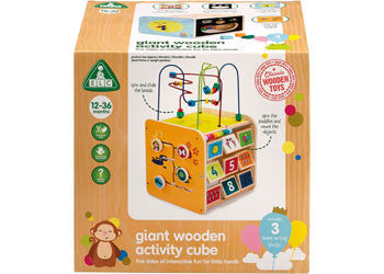 ELC - Giant Wooden Activity Cube