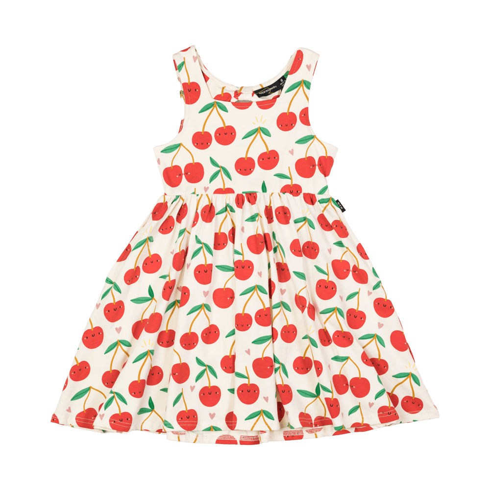 My Cherry Amour Dress with Tie Back