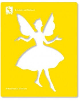 Educational Colours - Fairy Stencils (set of 6)