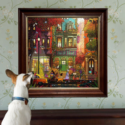 eeBoo 1000pc - Fall in Brooklyn Puzzle