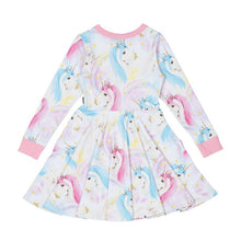 Rock Your Baby - Fantasia Long Sleeve Waisted Dress