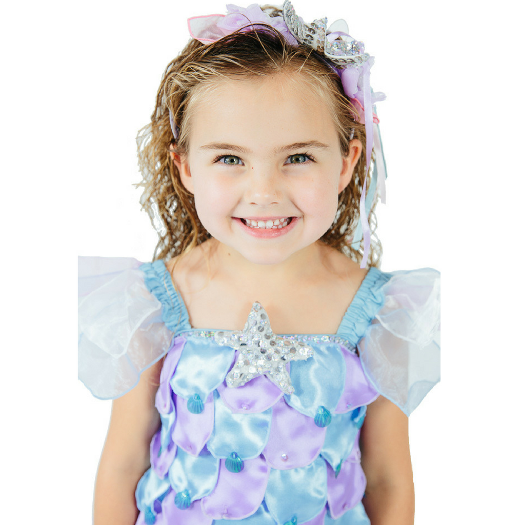 Fairy Girls - Toddler Mermaid Dress Blue