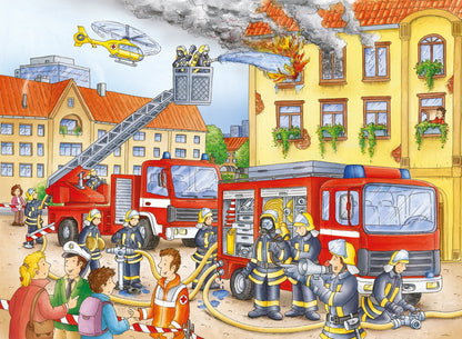 Ravensburger 100pc - Fire Brigade Puzzle