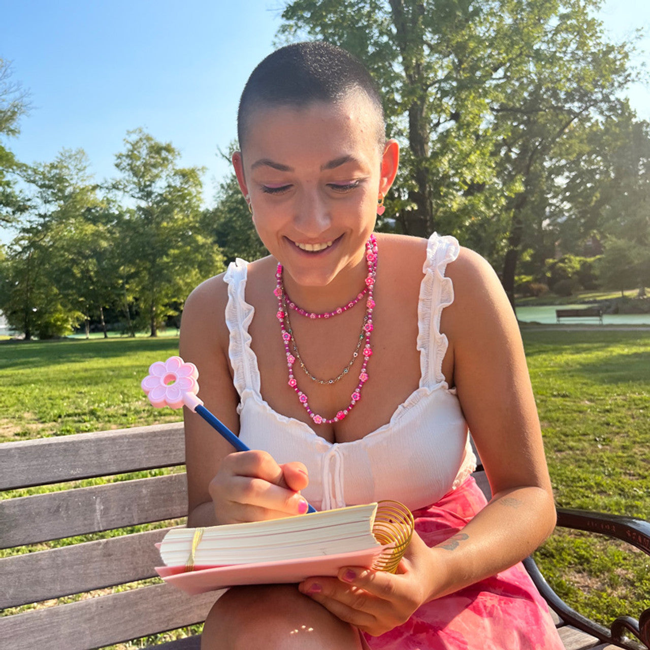 ARK - Chewable Flower Pencil Topper with Pencil