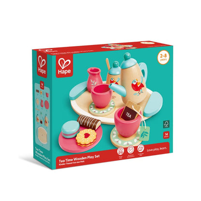 Hape - Tea Time Wooden Play Set