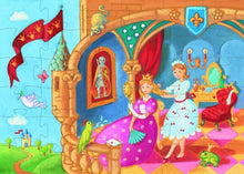 Djeco Princess & the Frog Silhouette Puzzle 36pce