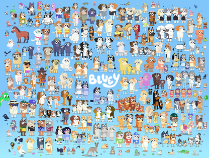 Bluey Puzzle 300pc