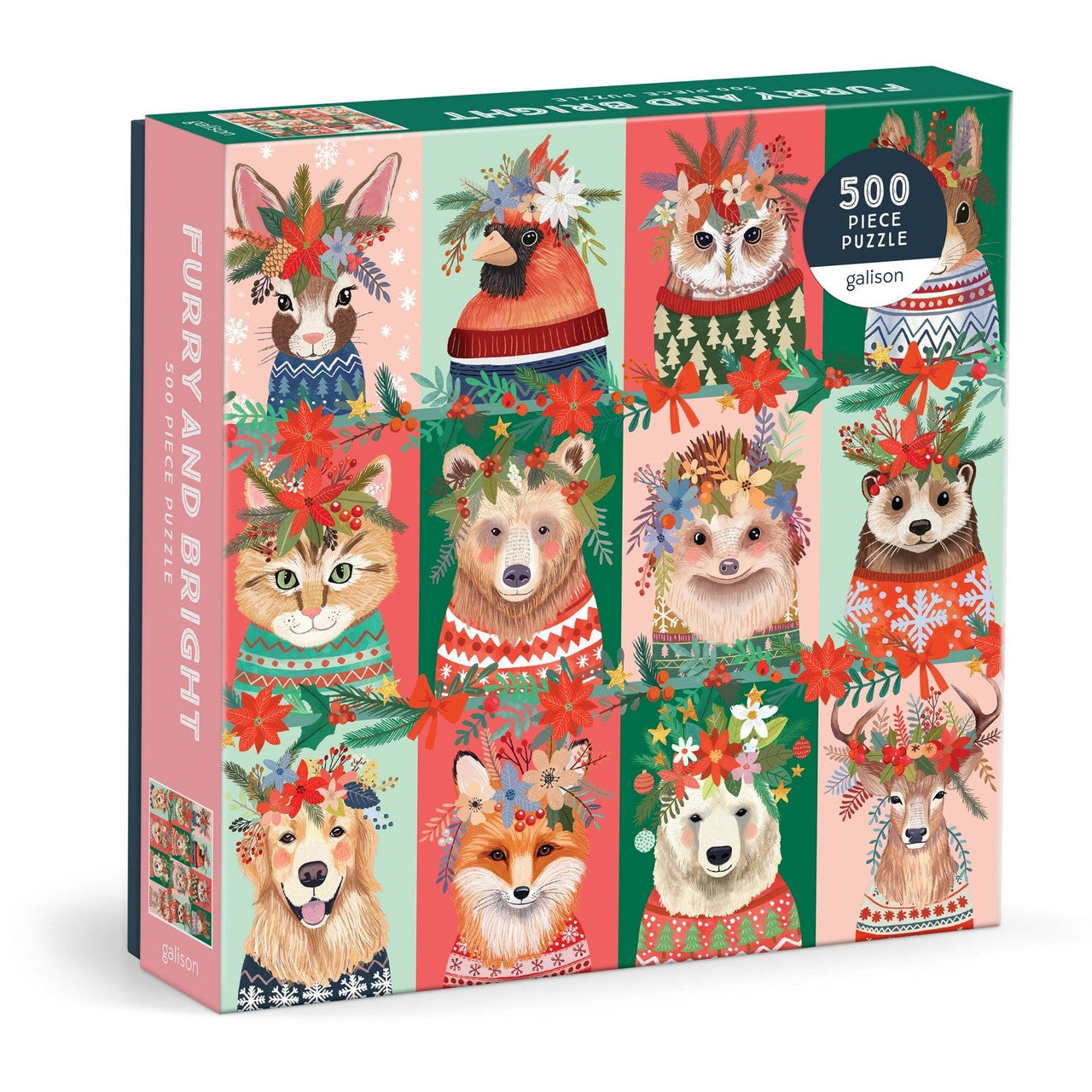 Galison 500pc - Furry and Bright Puzzle