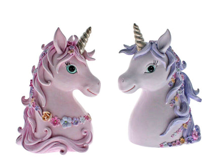 Cotton Candy - Sparkly Unicorn Money Box - Pastel Glitter