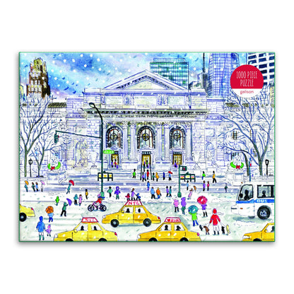 Galison 1000pc - New York Public Library Puzzle by Michael Storrings