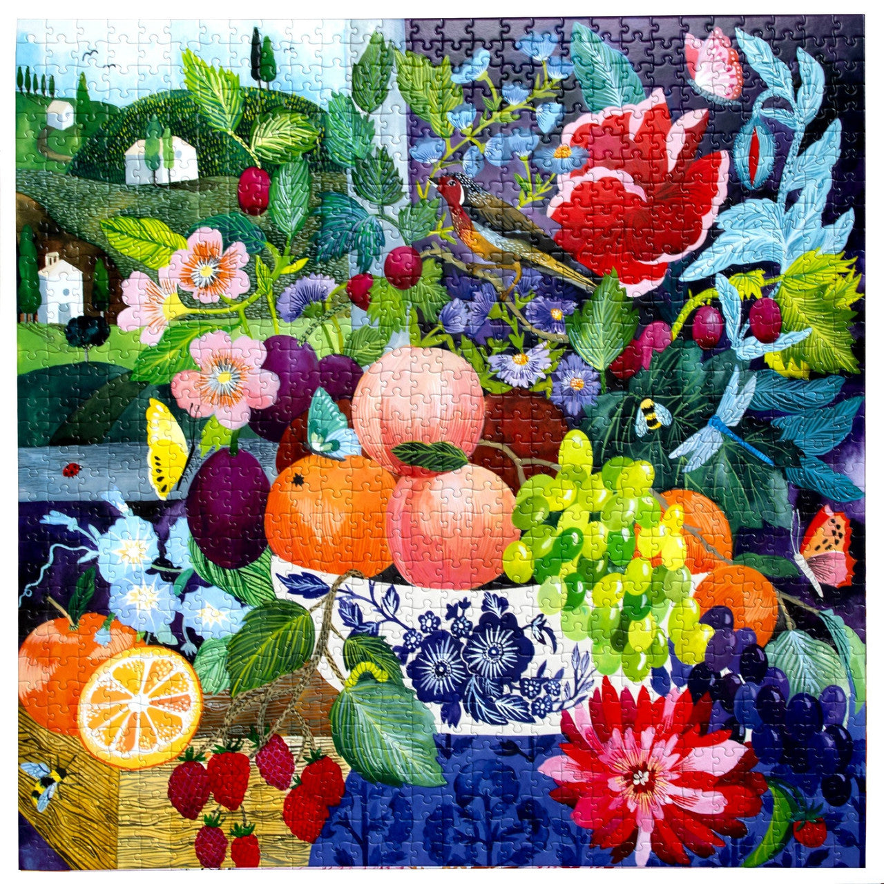eeBoo 1000pc - Stone Fruit Still Life Puzzle