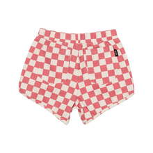 Pink Check Shorts