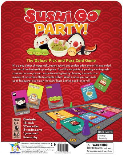 Sushi Go Party! Tin - by Gamewright