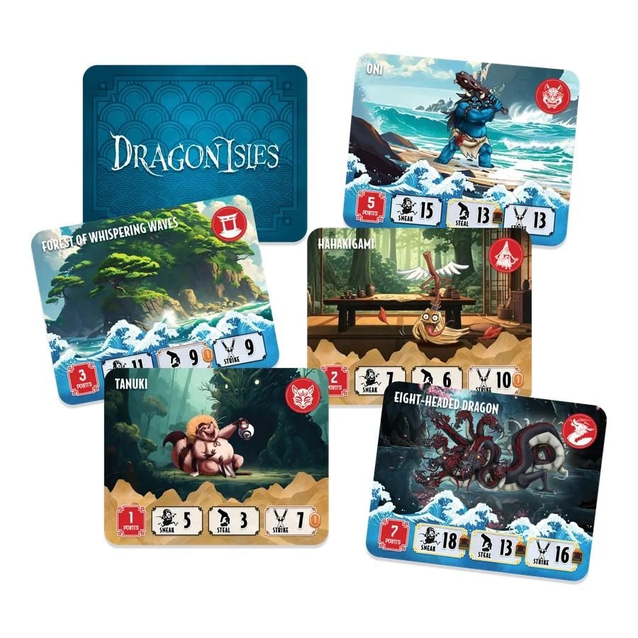DragonIsles Board Game by Gamewright