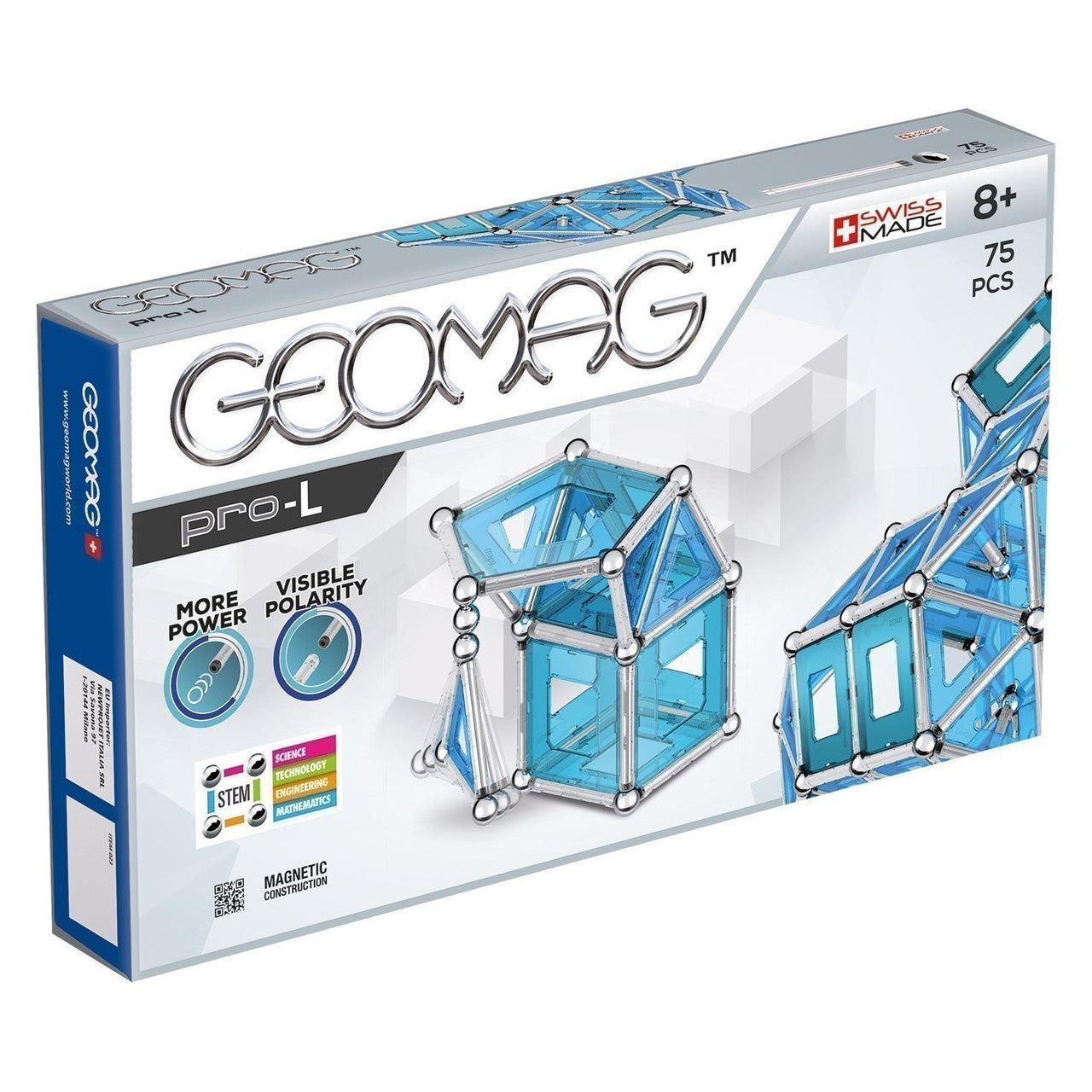 Geomag - Pro-L 75pc Building Set | 023 | Discount Toy Co.
