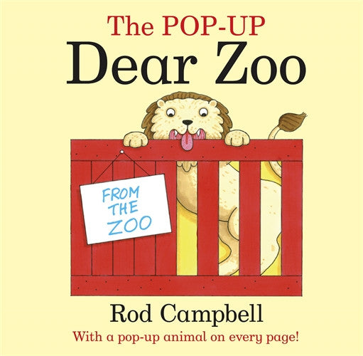 The Pop-Up Dear Zoo Book by Rod Campbell