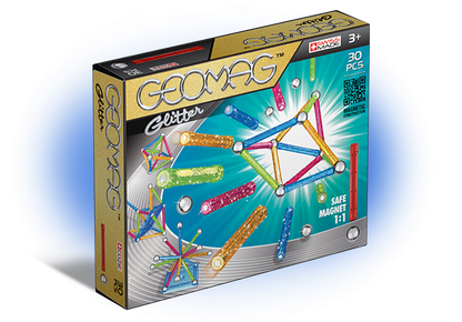 Geomag Colour Glitter 30 Piece - Swiss Made