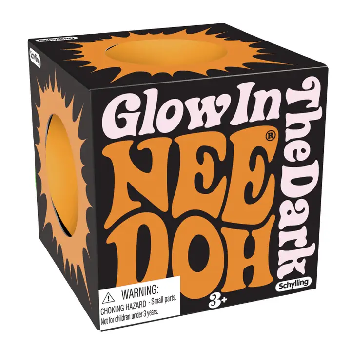 NeeDoh - Glow In The Dark - Orange