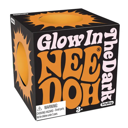 NeeDoh - Glow In The Dark - Orange