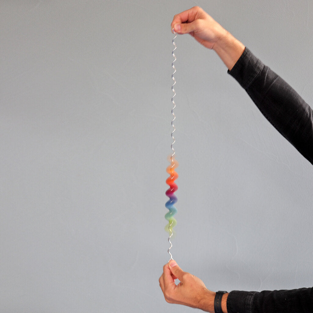 Grimm's Spirelli Wooden Spiral Spinning Toy 52cm