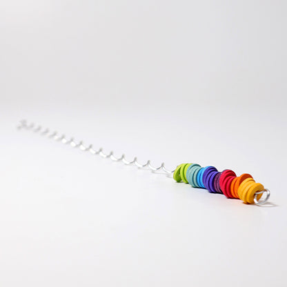 Grimm's Spirelli Wooden Spiral Spinning Toy 52cm