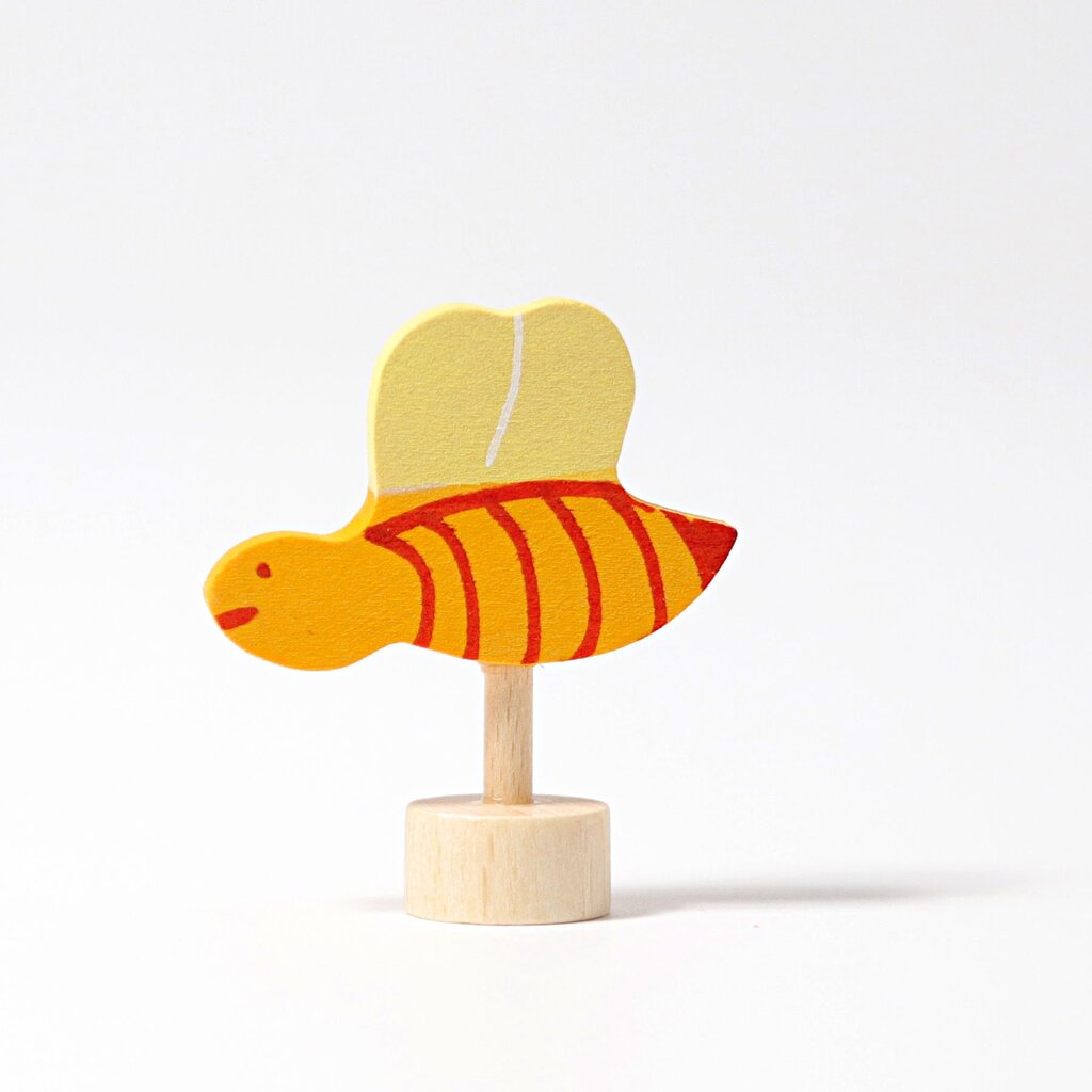 Grimm's Wooden Bee Decoration for Celebration Rings