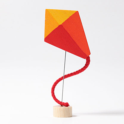 Grimm's Wooden Kite Decoration for Birthday & Celebration Rings