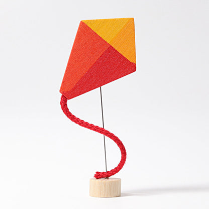Grimm's Wooden Kite Decoration for Birthday & Celebration Rings