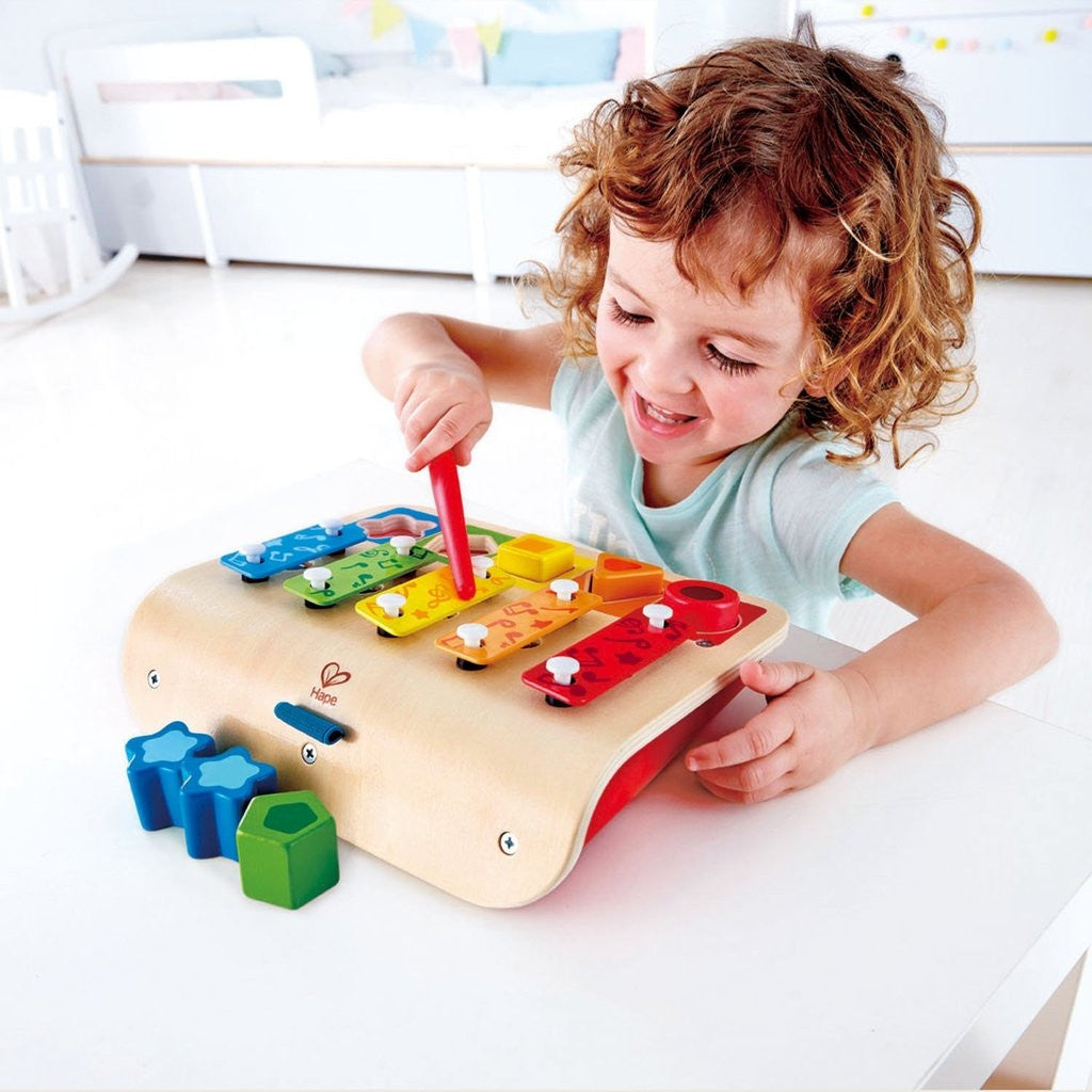 Hape - Shape Sorter Xylophone - 7 Pieces