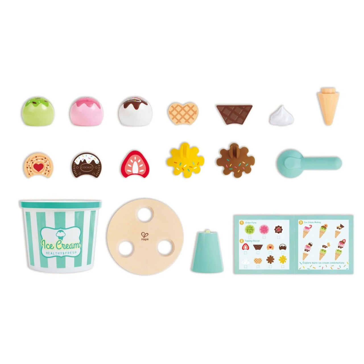 Hape - Scoop & Serve Ice Cream Set