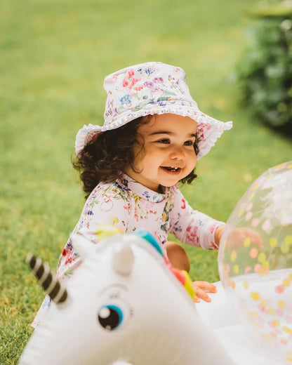 Minihaha - Allegra Pink Swim Sun Hat