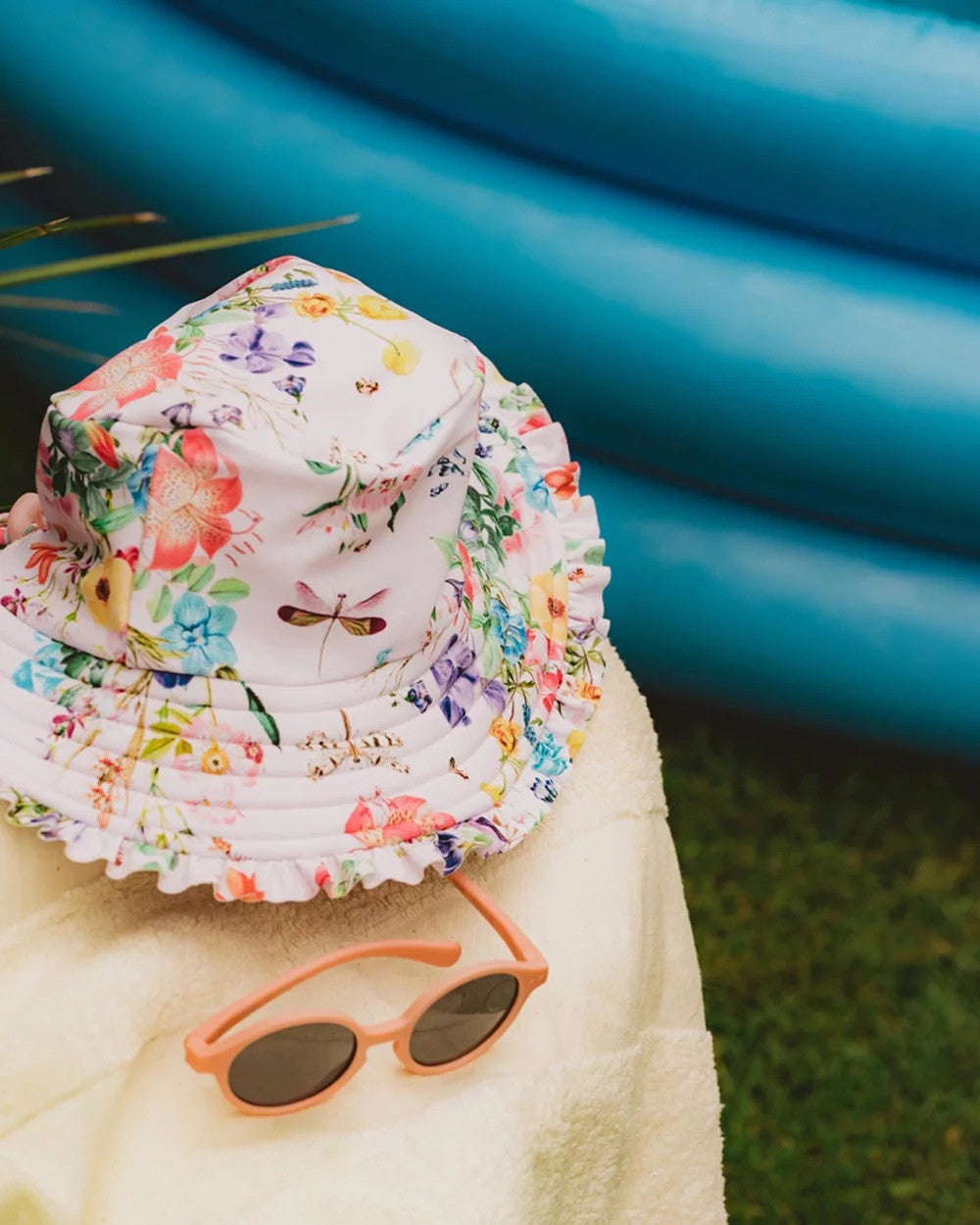 Minihaha - Allegra Pink Swim Sun Hat