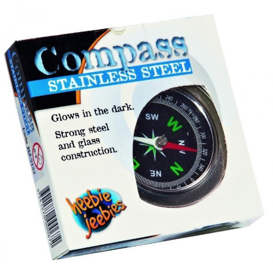 Heebie Jeebies - Stainless Steel Compass