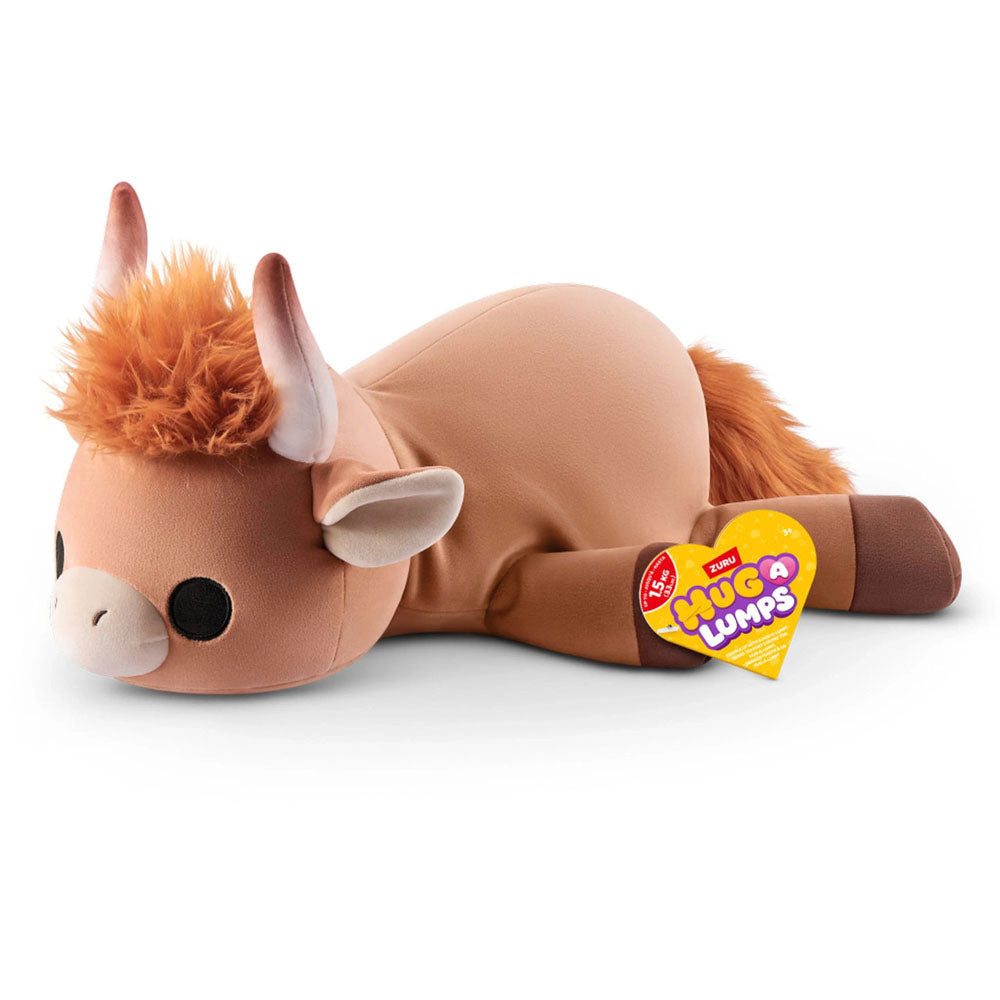 ZURU - Hug-a-Lumps Weighted Plush 1.5kg - Holly the Highland Cow