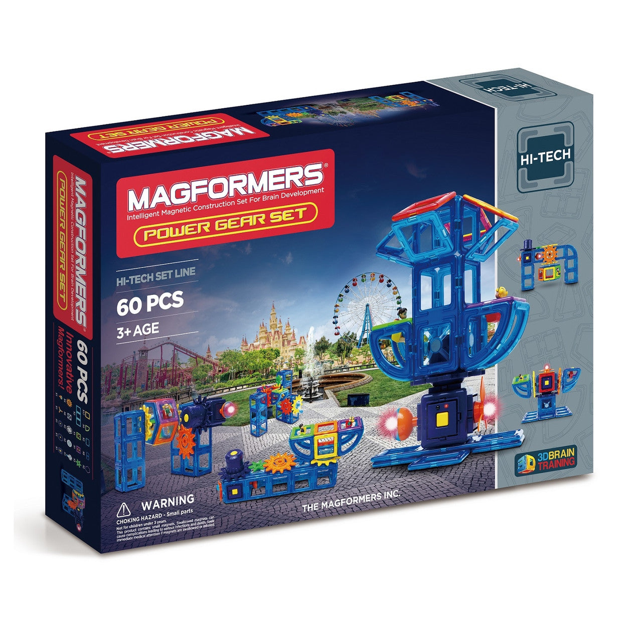 Magformers Power Gear Set - 60pcs