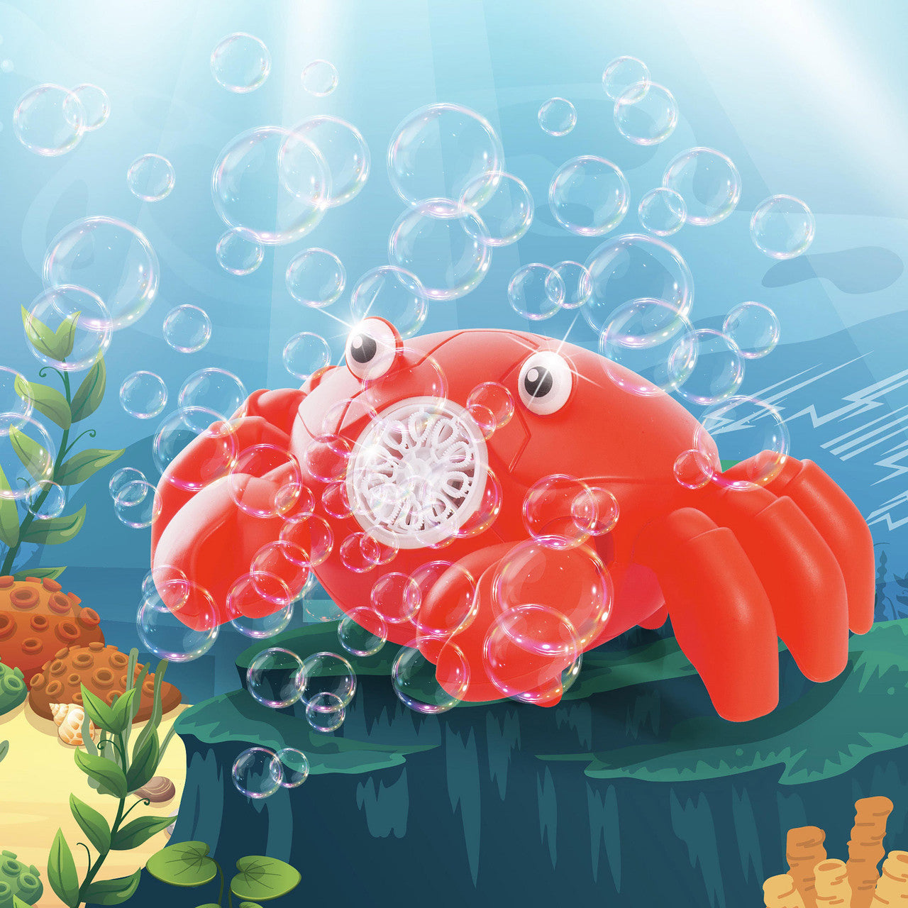 Discovery Zone - Crawling Crab Bubble Blower