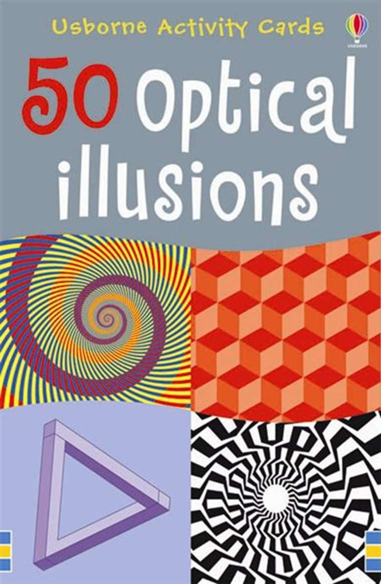Usborne - 50 Optical Illusions Activity Cards