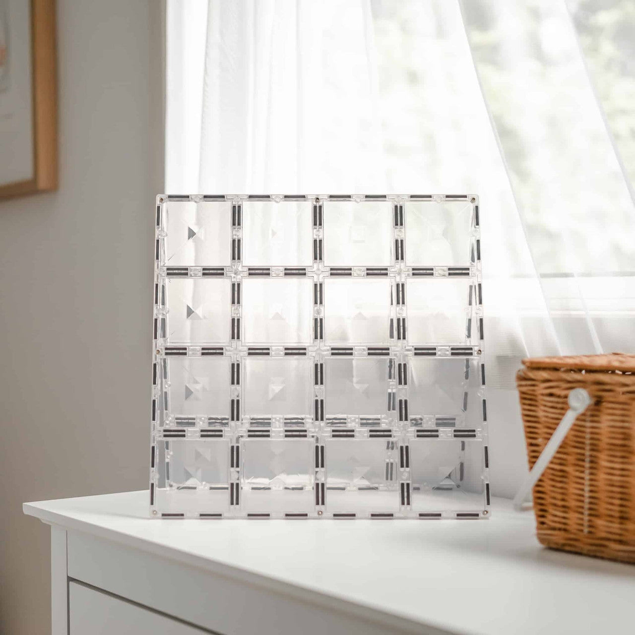 Connetix - Clear Base Plate 2pc