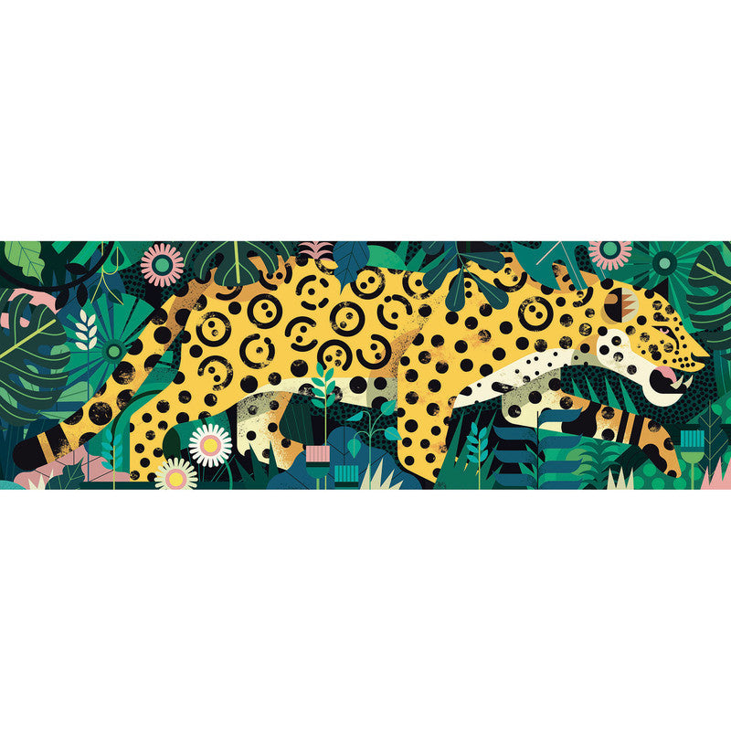 Djeco - Leopard Gallery Puzzle 1000pc