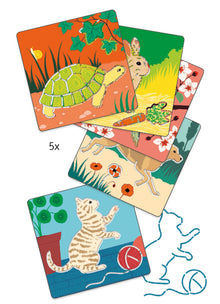 Djeco - Cute Companions Stencils