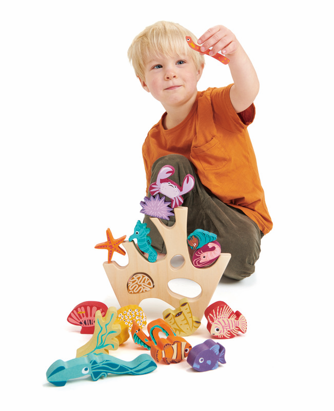 Tender Leaf Toys - Stacking Coral Reef