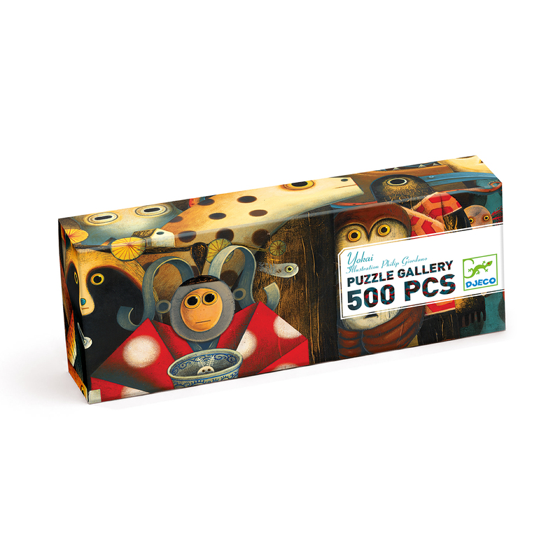 Djeco - Yokai Gallery Puzzle 500pce **Minor Box Damage**