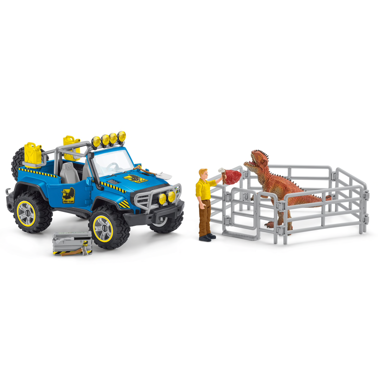 Schleich Dinosaurs - Off-Road Vehicle with Dino Outpost 41464