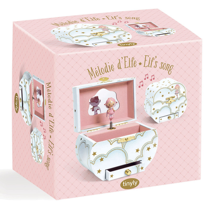 Djeco Musical Jewellery Box - Elfe's Song Tinyly Music Box