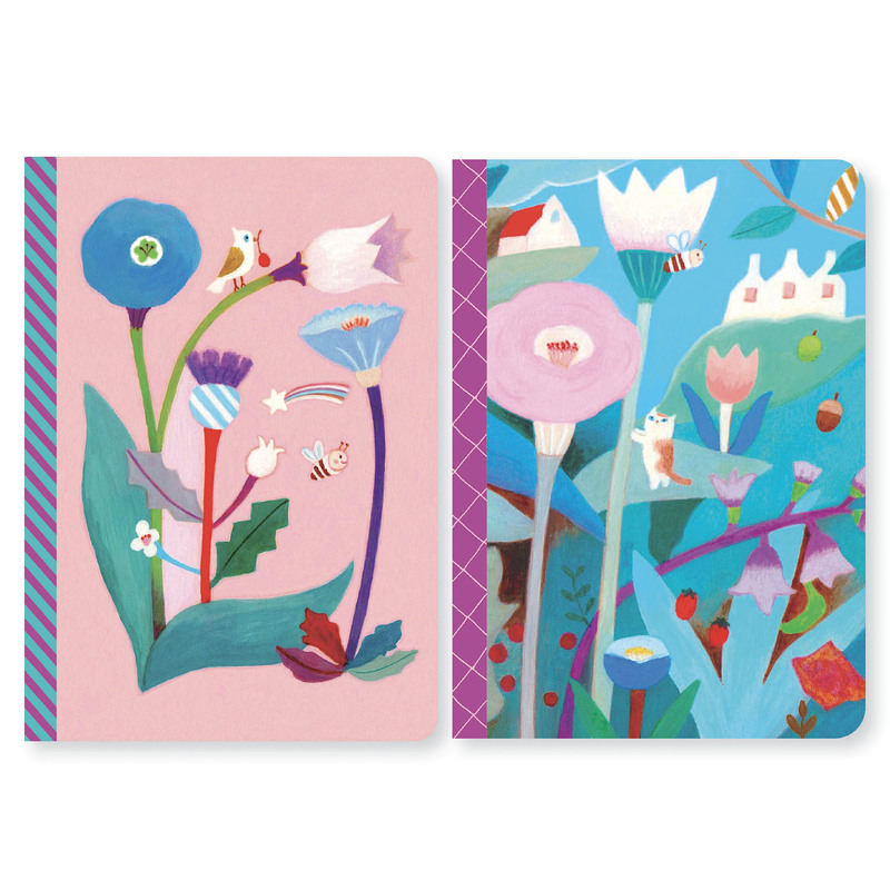 Djeco - Makoto Set of 2 Little Notebooks
