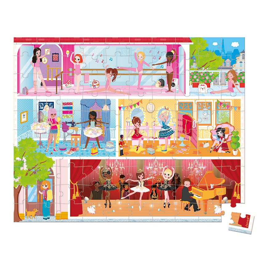 Janod - Dance Puzzle 100pc