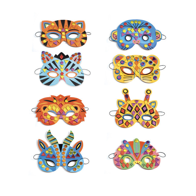 Djeco - Do It Yourself - Jungle Animal Masks
